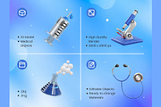 Medical 3D Icons, an Object 3D Model by Rakata Studio (Thumbnail 2 of 7)