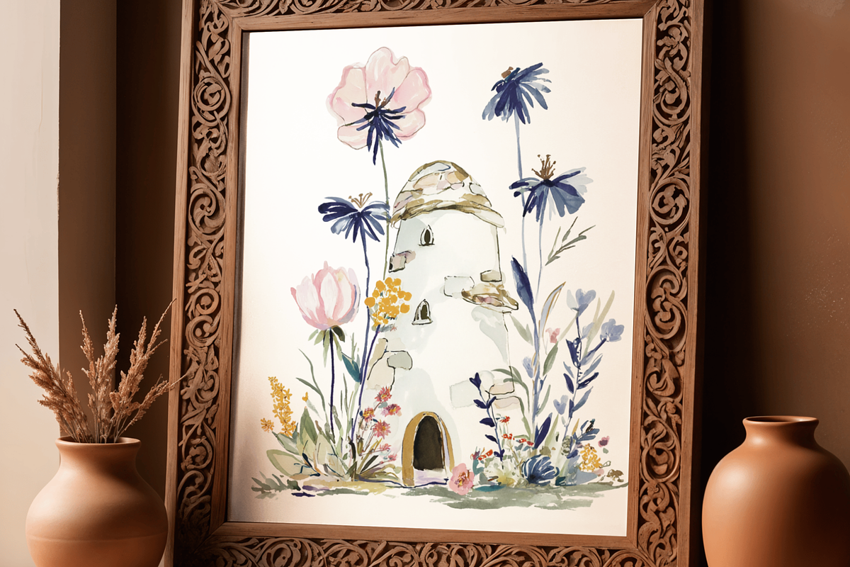 Blooming Country Set, an Animal Illustration by GiraffeCreative (Photo 18 of 20)