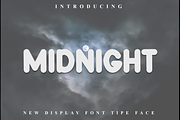 MIDNIGHT, a Script Font by FreshTypeINK (Thumbnail 1 of 8)