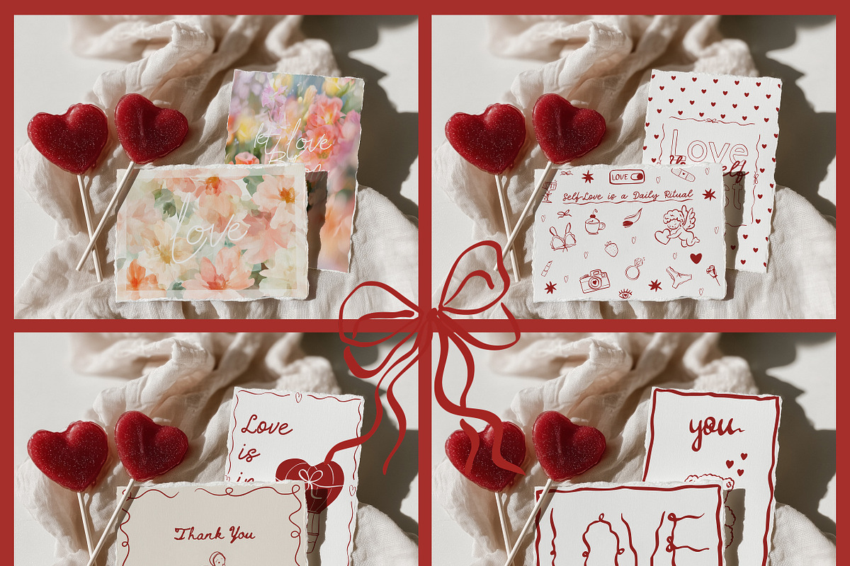 Love Season Card Mockup Collection, a Mockup by NikiArts (Photo 7 of 14)