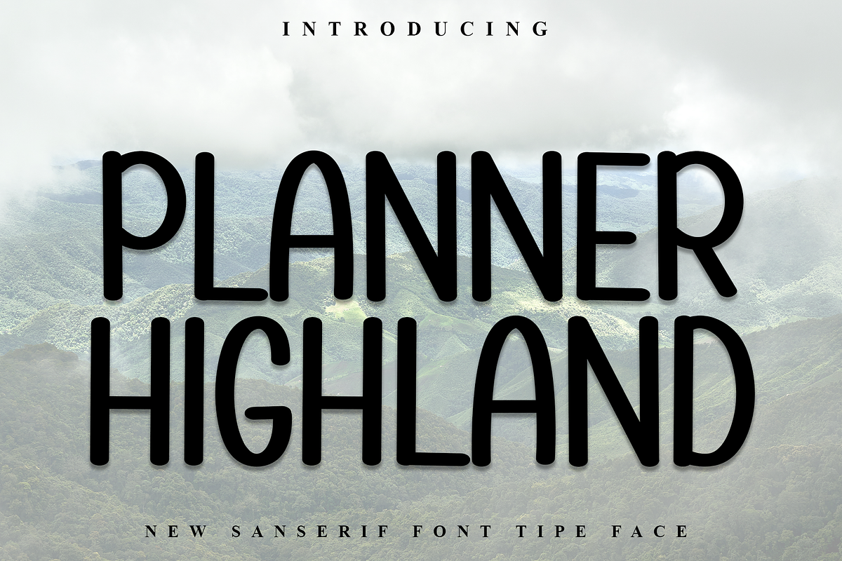Planner Highland, a Script Font by FreshTypeINK (Photo 1 of 8)