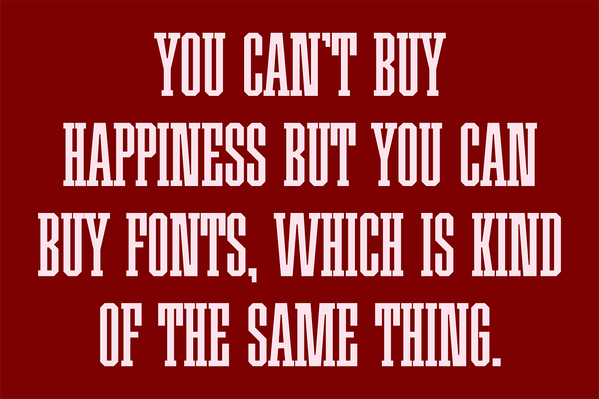Fervent - Condensed Serif Font, a Font by GG Design (Photo 6 of 6)
