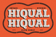 Hiqual – Western Vintage Font, a Slab Serif Font by Invasi Studio (Thumbnail 1 of 12)