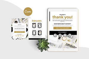 Lovely Business Canva Ebook Template