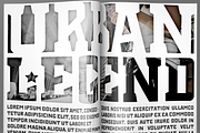 Chosla | sports style font family., a Sans Serif Font by RARY (Thumbnail 7 of 15)
