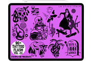 Tattoo Flash Vol. 23 - Stamp Set, a Brush Add-On by LA Studio Sthlm (Thumbnail 5 of 6)