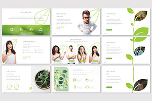 Greenie - Keynote Template