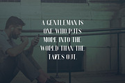 Gentleman font + 10 Logos, a Font by VP Fonts (Thumbnail 2 of 20)