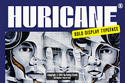 Huricane Sans Bold Display Font, a Sans Serif Font by Ronny Studio (Thumbnail 1 of 10)