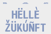 Bergins Slitscan, a Sans Serif Font by Craft Supply Co. (Thumbnail 7 of 8)