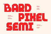 CS Bard Semipixel, a Sans Serif Font by Craft Supply Co. (Thumbnail 1 of 8)