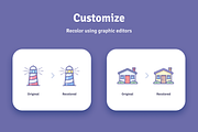 3552 Unigrid Phantom icons, an Icon by Icojam store (Thumbnail 3 of 14)