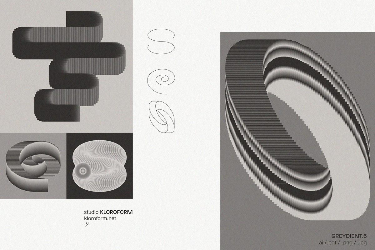 Greydient 6, an Object Graphic by kloroform (Photo 8 of 14)