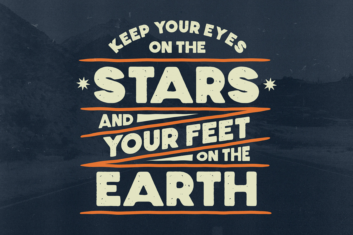 Buerno- Boldy Typeface, a Handwritten Font by Bentype Studio (Photo 5 of 7)
