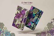 Etched Eden Pattern & Motifs, a Pattern Graphic by GND ART STUDIO (Thumbnail 7 of 8)