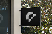 Logo Mockup Modern Black Sign, an Advertising Mockup by Asylab (Thumbnail 2 of 5)