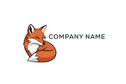 leeping Fox Logo, a Branding & Logo Template by Logocreative (Thumbnail 1 of 2)