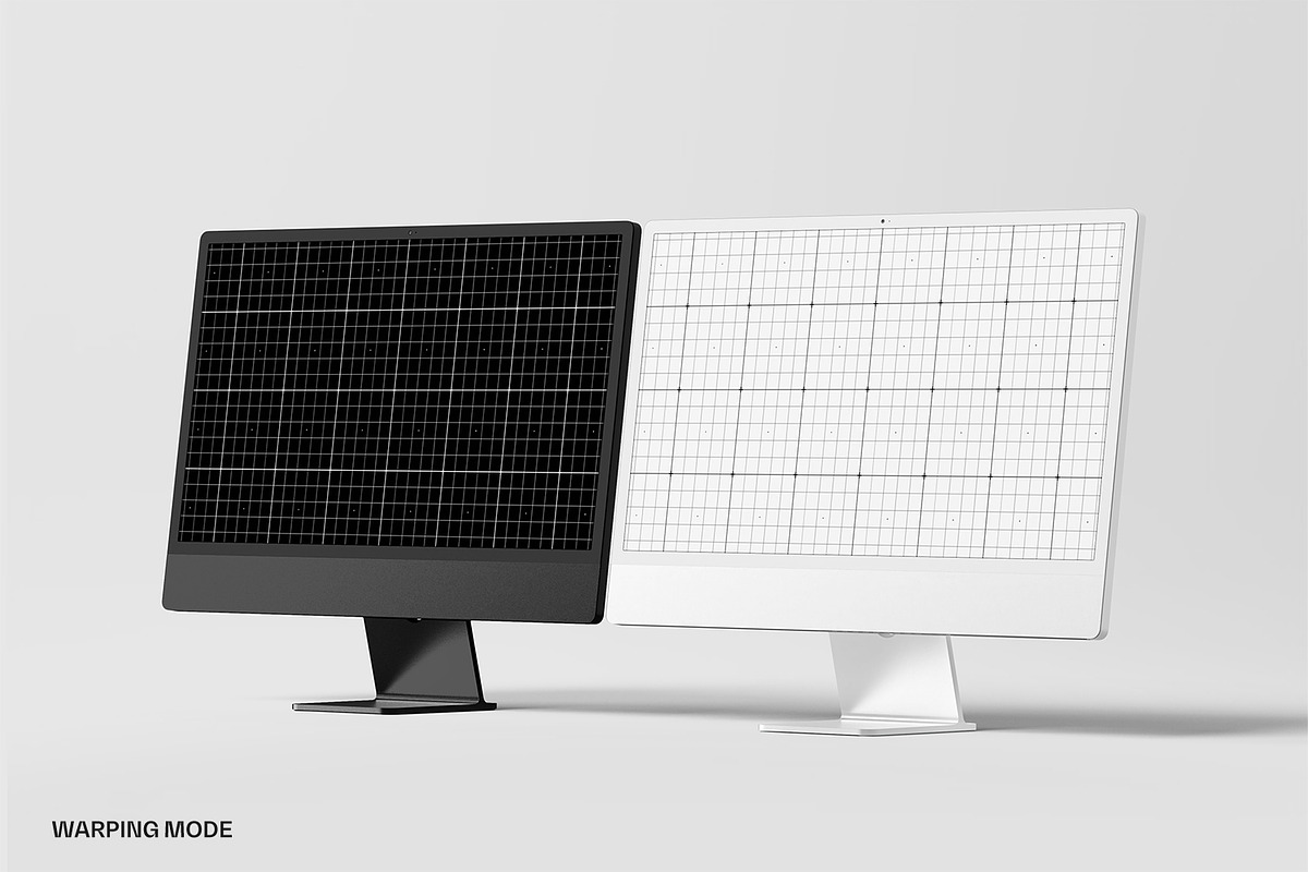New iMac 24 Desktop Mockup, a Mac Mockup by RamStudio2 (Photo 14 of 16)