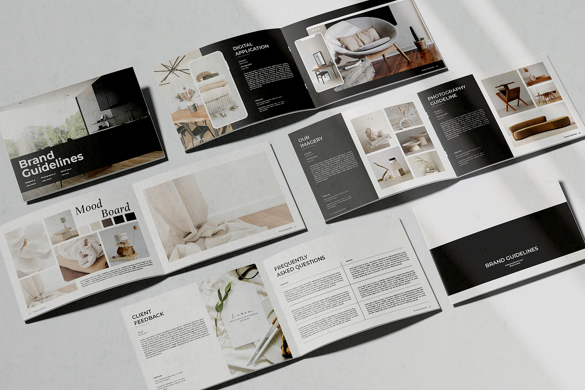 Brand Guidelines, a Brochure Template by Analogi Studio (Photo 11 of 20)