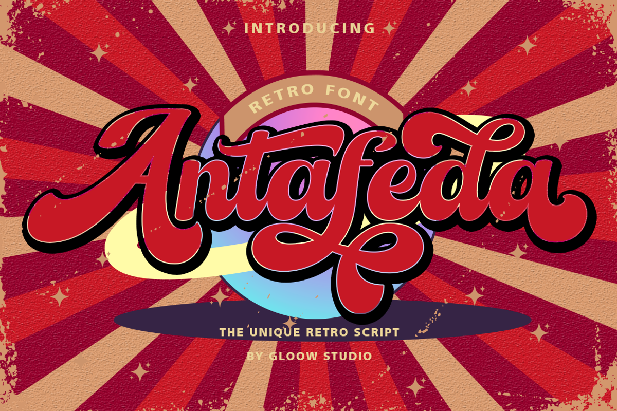 Best Seller In Retro Style, a Script Font by GloowStudio (Photo 3 of 21)