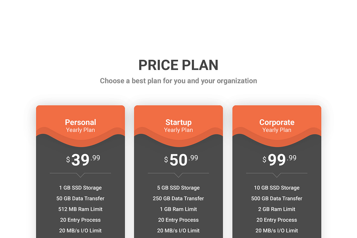 39 Mega Price Tables Bundle, an UI Kit Template by Smashing_Studio (Photo 7 of 40)