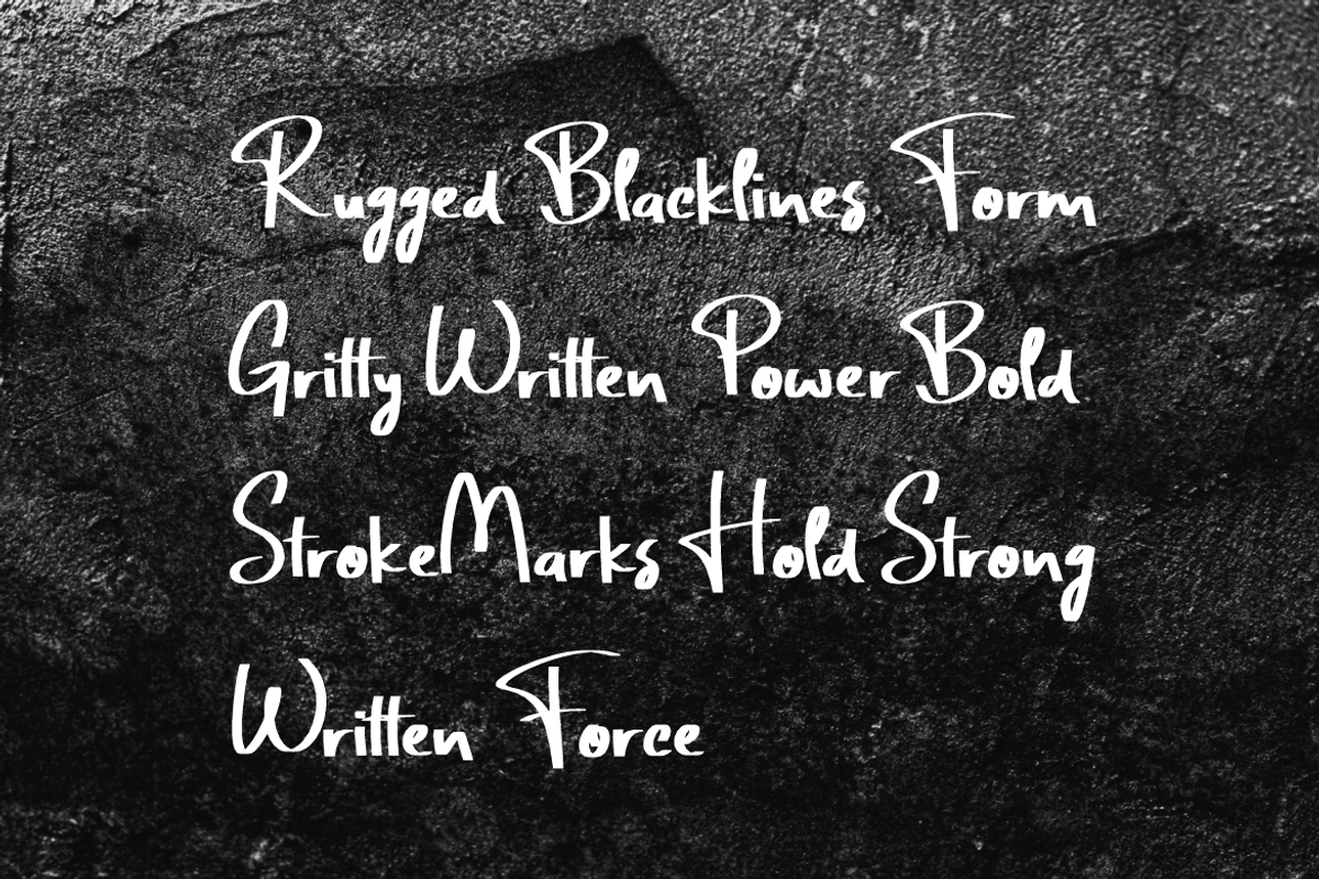 Formink Brush Font, a Font by PutraCetol Studio (Photo 3 of 5)
