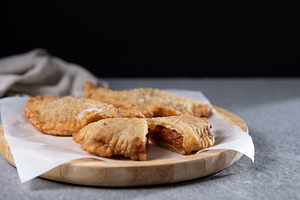 Homemade sweet pumpkin empanadillas, a Food & Drink Photo by etorres69