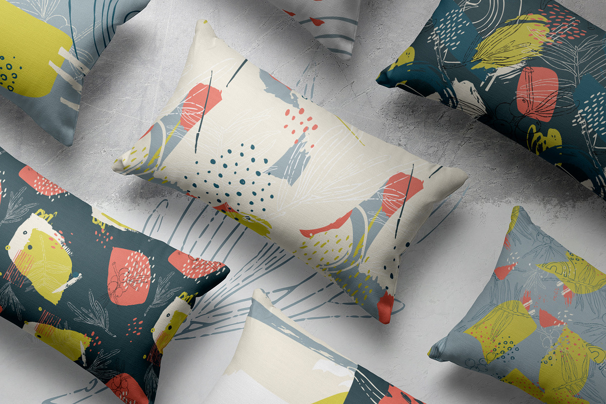 Sea buckthorn vector collection, a Pattern Graphic by Kate Art (Photo 8 of 25)