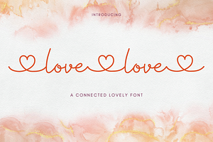 Lovelove | Love Font