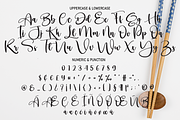 Japanese | Script Font, a Script Font by Scratchones (Thumbnail 3 of 8)