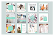 Instagram / Fashion Social Pack, a Social Media Template by Blossom (Thumbnail 5 of 6)