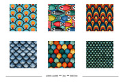 Fish Scale Animal Print Patterns, a Pattern Graphic by karenfoleyphoto (Thumbnail 5 of 7)