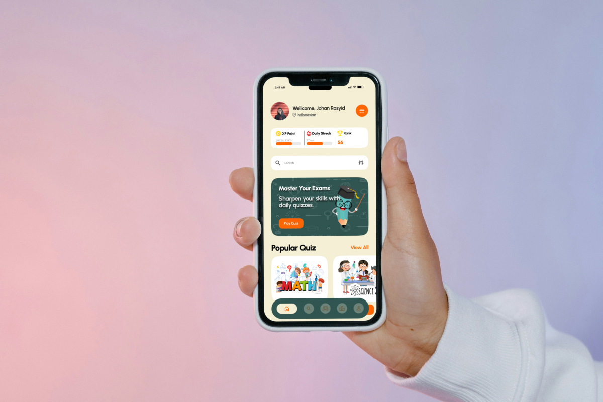 Elinggo - Exam Prep Mobile UI Kit preview 5