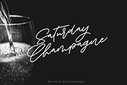 Saturday Champagne, a Script Font by Roland Huse Design (Thumbnail 4 of 11)