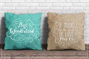 Angeline Font + SWASHES, a Script Font by Burntilldead (Thumbnail 4 of 7)