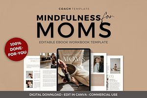 Mindfulness For Moms Ebook Template