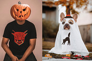Retro Halloween clipart set, a Seasonal Illustration by Paper Cherry (Thumbnail 19 of 27)