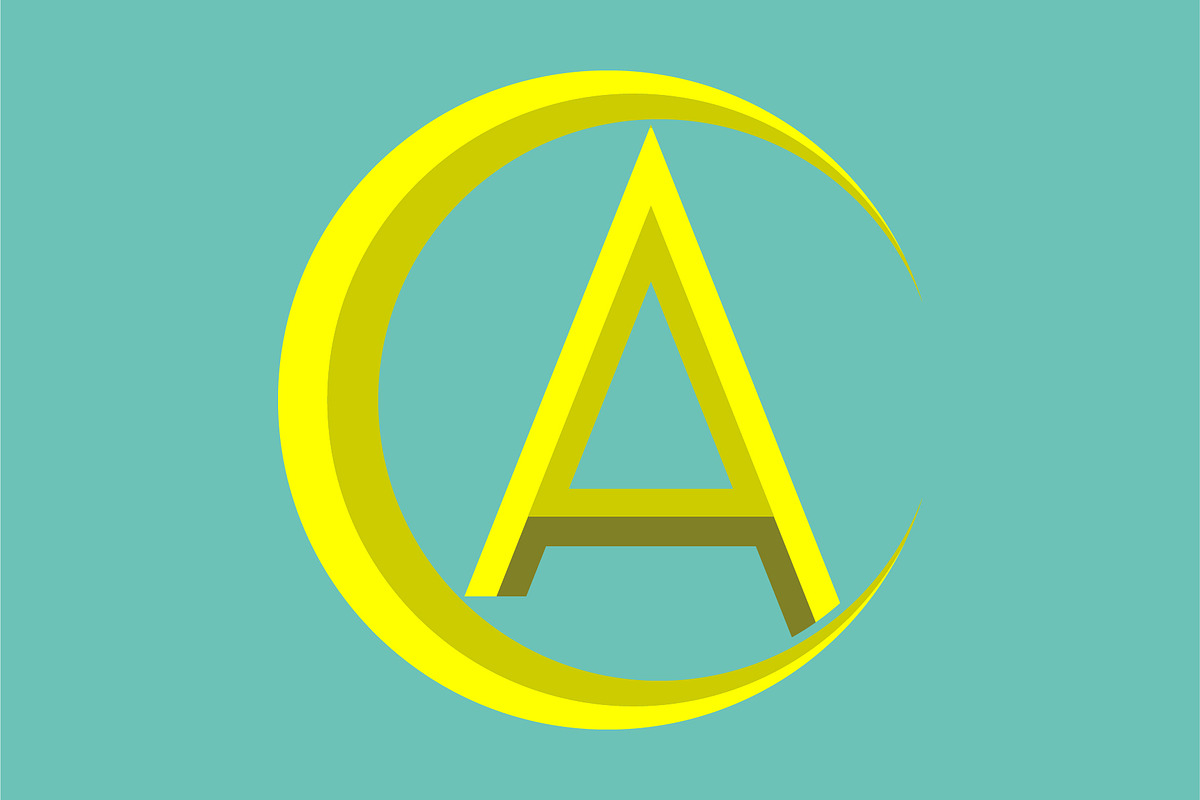 Letter A logo design template, a Branding & Logo Template by Sumberpangan (Photo 3 of 3)