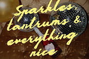 Girly Mayhem Messy Bold Script Font, a Script Font by AnMark (Thumbnail 6 of 12)