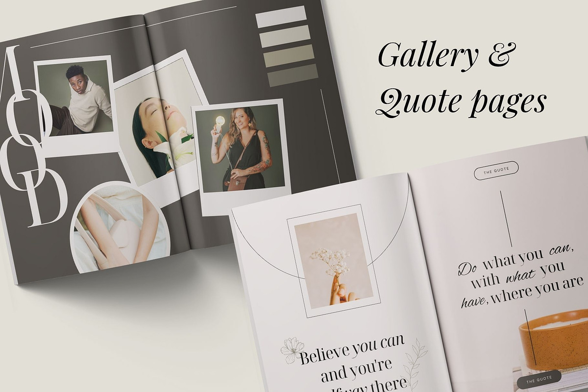 Clara Course Workbook Canva Template, a Templates & Theme by BoldNStudio (Photo 15 of 16)