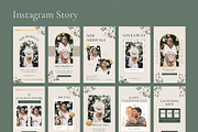 Bridal Boutique Instagram Kit CANVA, a Social Media Template by Baliniz (Thumbnail 10 of 10)