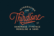 Thirdlone Font Duo & Vector Pack, a Sans Serif Font by Letterhend Studio (Thumbnail 1 of 13)