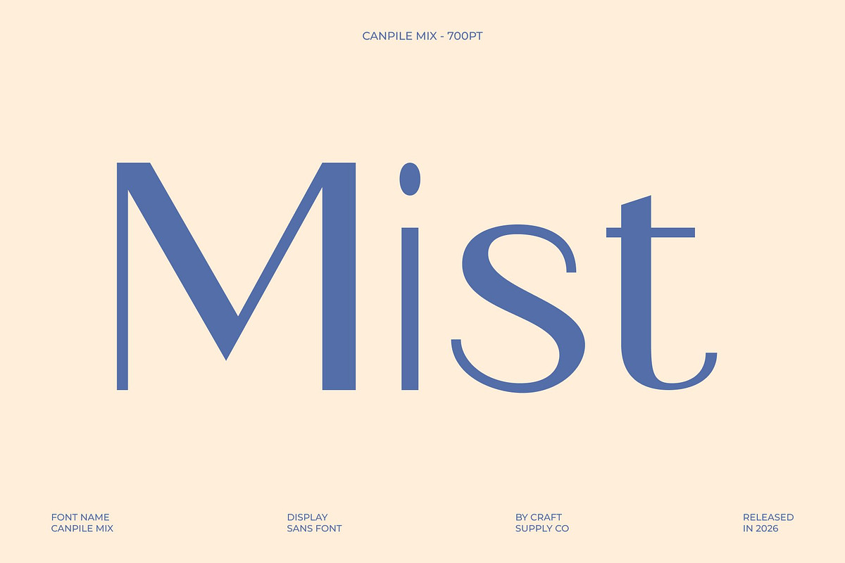 Canpile Mix, a Sans Serif Font by Craft Supply Co. (Photo 2 of 8)