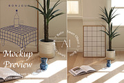 Aesthetic Real-Life Mockup Scene 2, a Product Mockup by ArtwithFrame (Thumbnail 7 of 23)