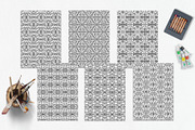 Patterns for coloring PDF,JPG vol-09, a Brochure Template by dnapslvsk (Thumbnail 6 of 6)