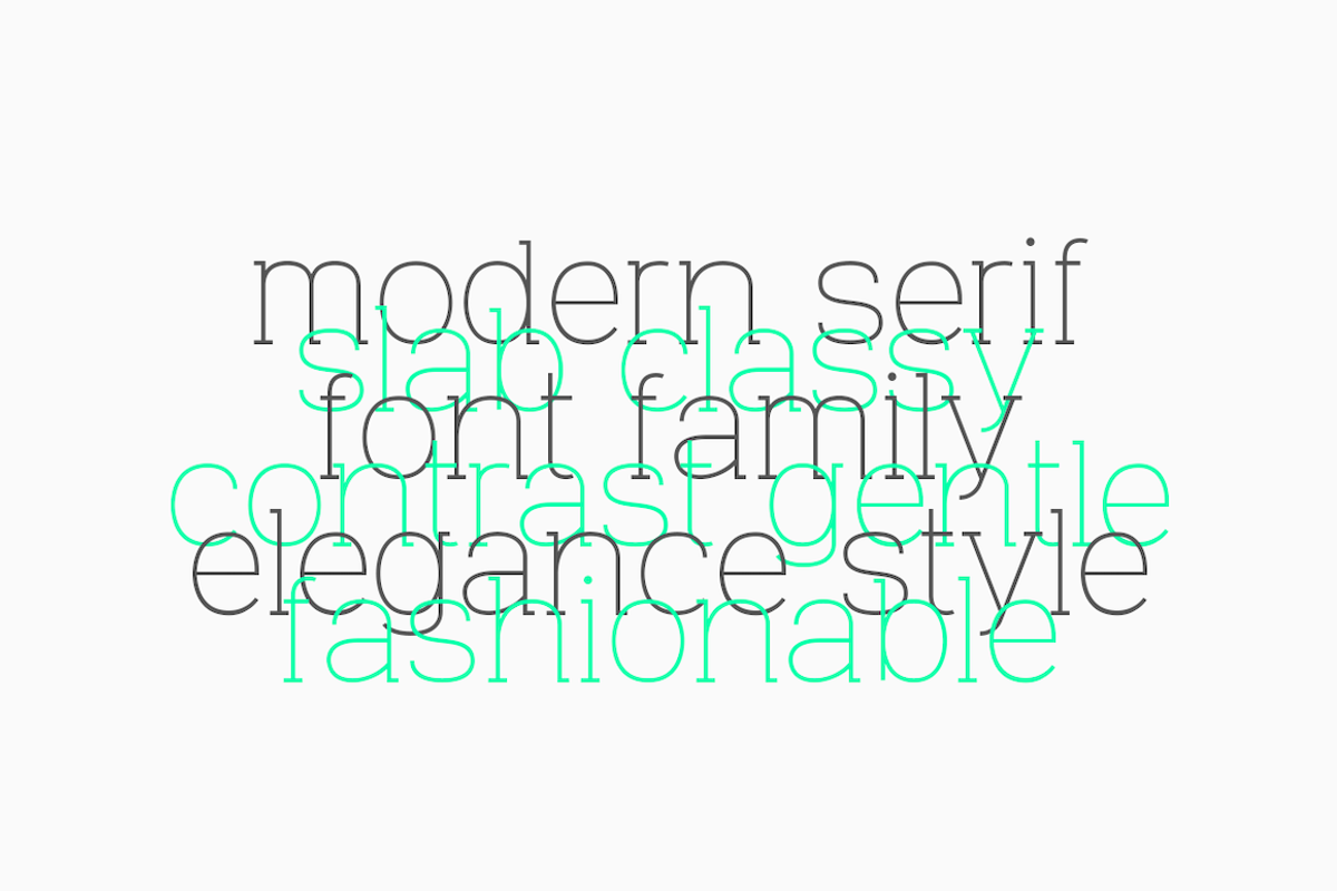 Venice Serif - Font Family preview 5