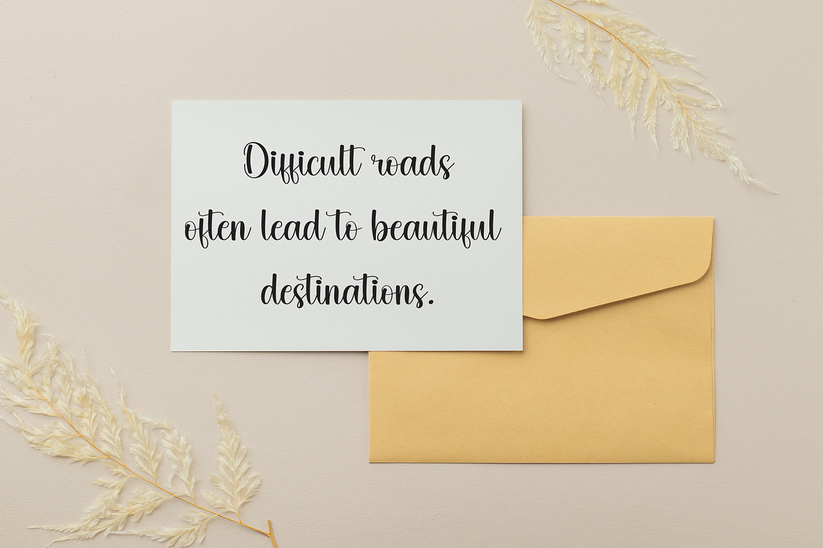 Highland | Script Font, a Handwritten Font by Scratchones (Photo 5 of 8)