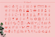 Doodles of Christmas - vector, a Seasonal Illustration by Valerie (Thumbnail 3 of 11)