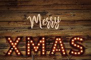 LightBulb Merry Christmas Signs, an Illustration by Solid Pixel (Thumbnail 15 of 15)
