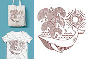 25 in 1 Bundle - Line Illustrations, an Animal Illustration by gunaonedesign (Thumbnail 11 of 21)